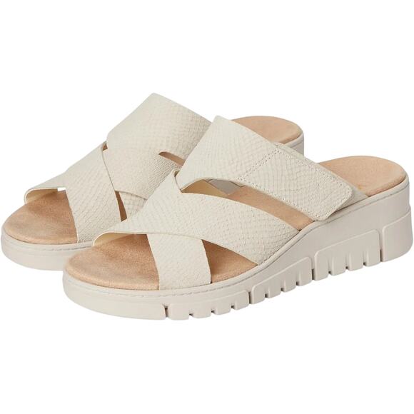 VIONIC Uptown Sunset Sandals in Ivory US 13 M / Eur 45 New in Box MSRP $135 - Picture 1 of 9